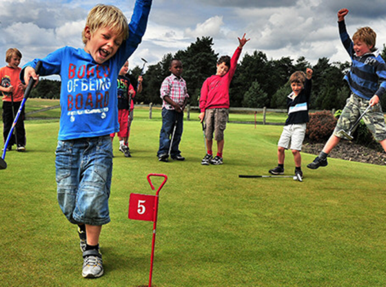 Make sure families, children and women feel welcomed at golf courses